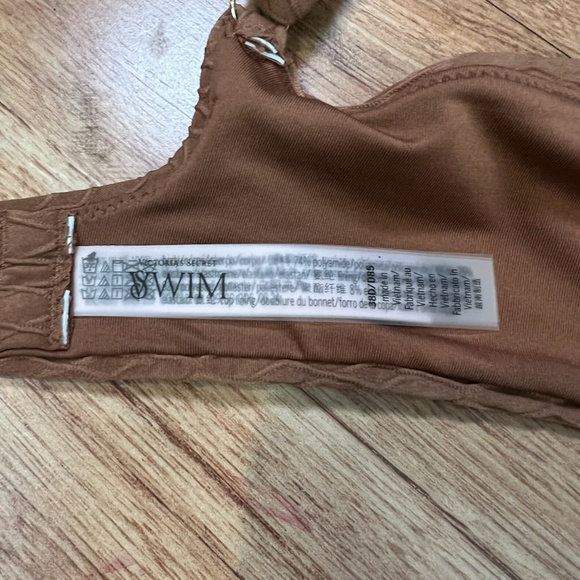 Victoria’s Secret Swim Light Brown Textured Cheeky Two Piece Swim Suit Set Beach - Picture 6 of 9